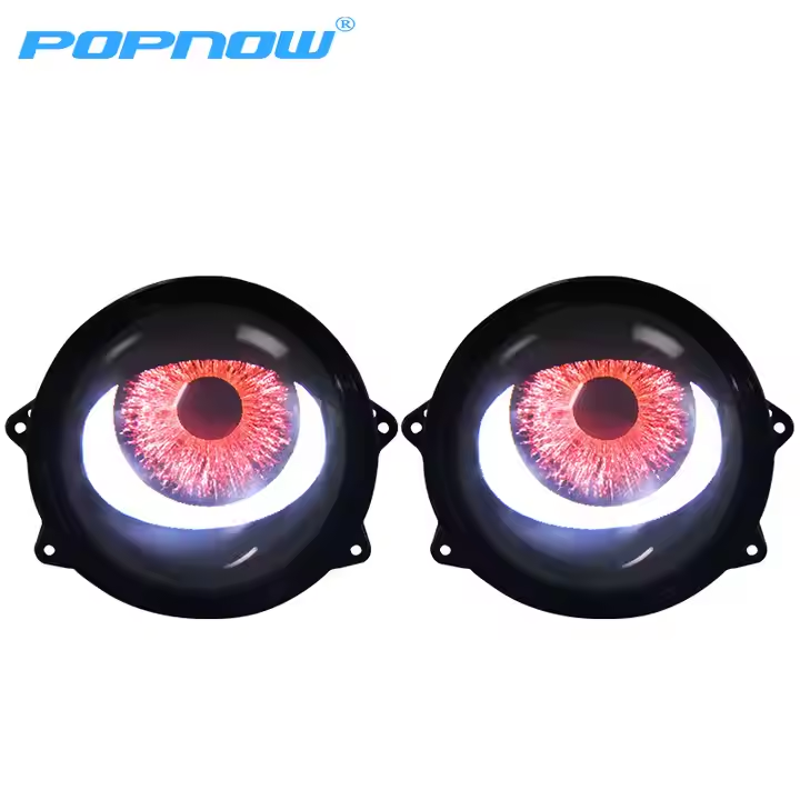 3D.Devil's eye LED headlights