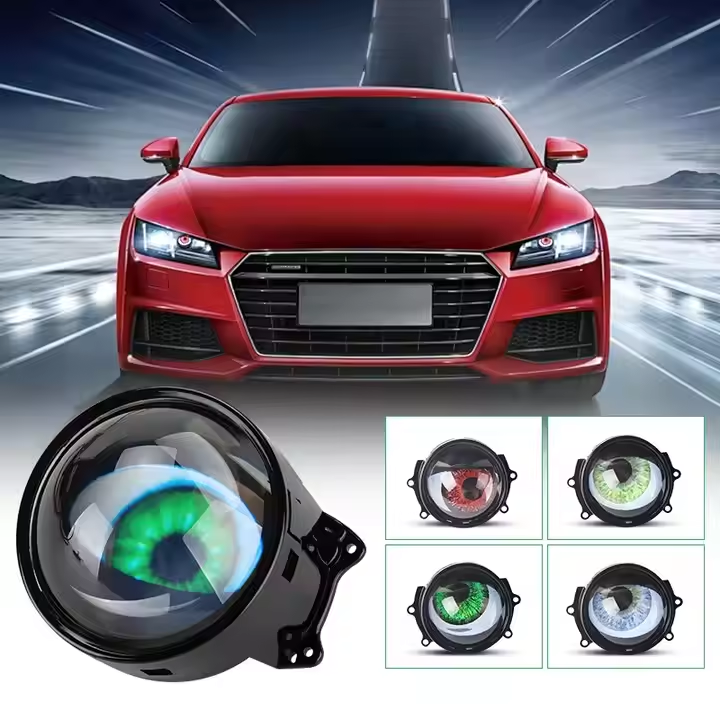 3D.Devil's eye LED headlights