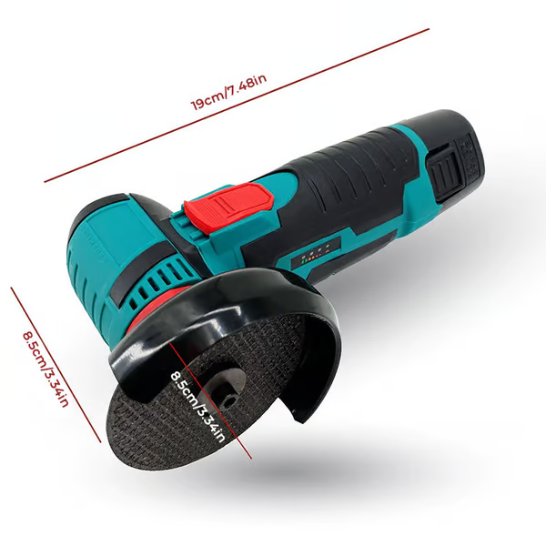 🔧 Winkelschleifer mit 12V Lithium-Batterie 🔋