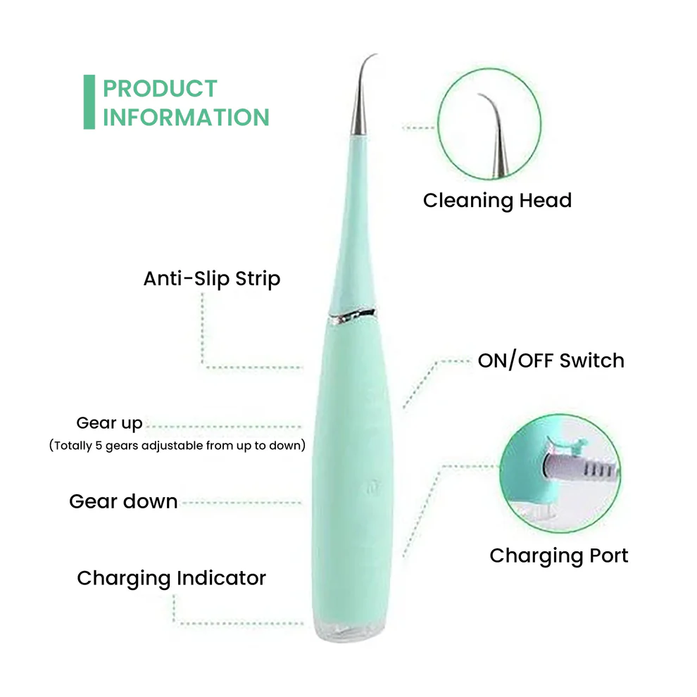 Electric dental scaler dental calculus remover