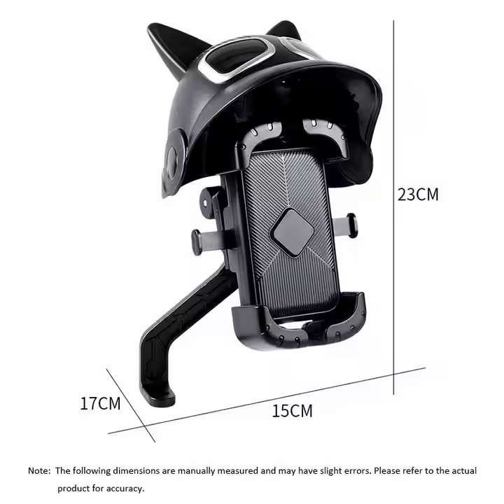 Motorcycle Mini Sun Visor Waterproof Cell Phone Holder