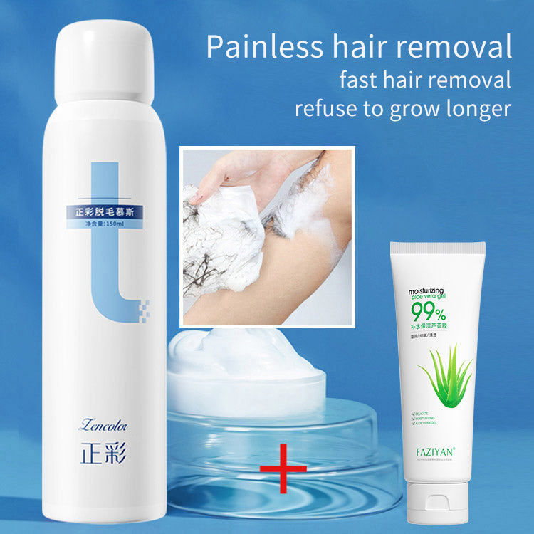 Gentle Painless Hair Removal Mousse Spray