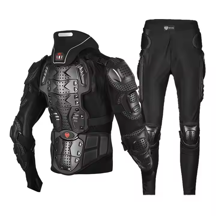 Cycling Protective Clothing, Complete Set [Top and Pants]