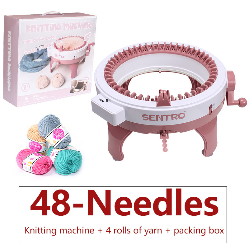 24.40.48needles plastic knitting machine