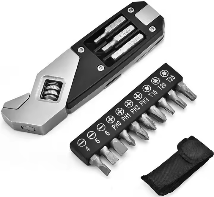 Outdoor multi-function wrench.