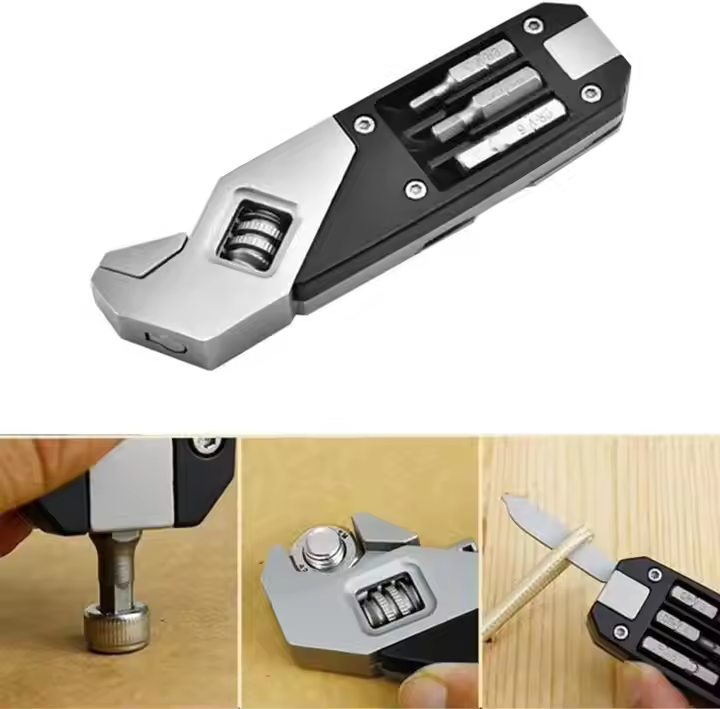 Outdoor multi-function wrench.