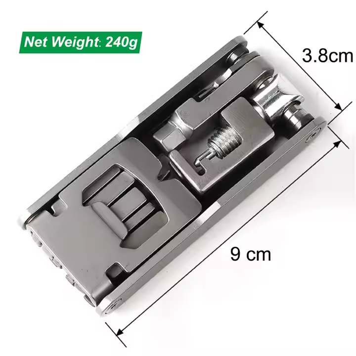 17-in-1 Stainless Steel Portable Folding Multi-Tool