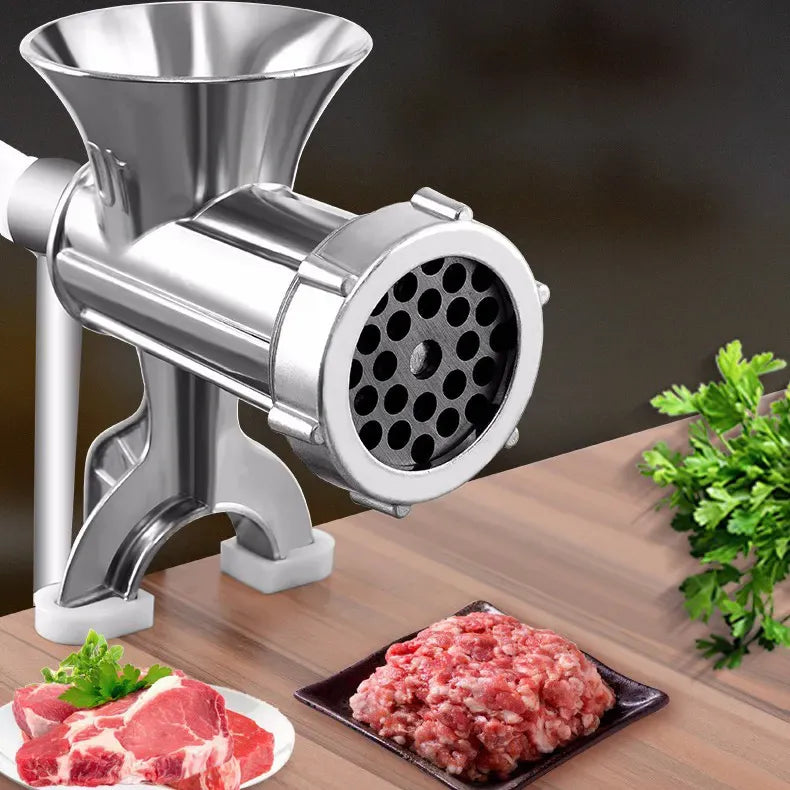 Manual Meat Grinder Sausage Maker Table Mount Pork Mincer Sausage Stuffer Homemade Patties Hand Operated Kitchen Tool