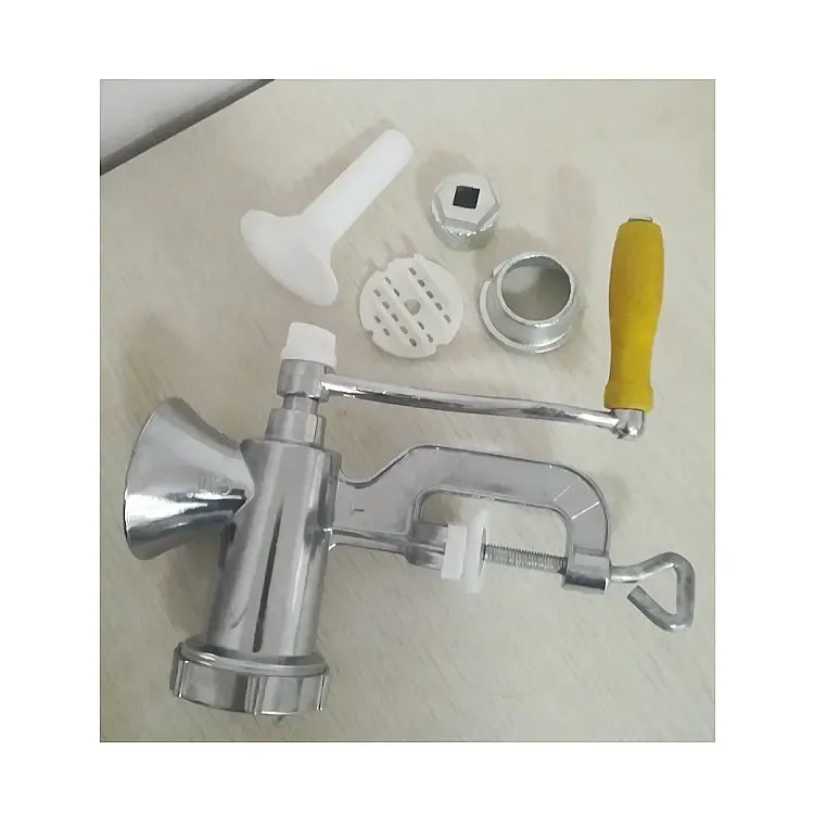 Manual Meat Grinder Sausage Maker Table Mount Pork Mincer Sausage Stuffer Homemade Patties Hand Operated Kitchen Tool